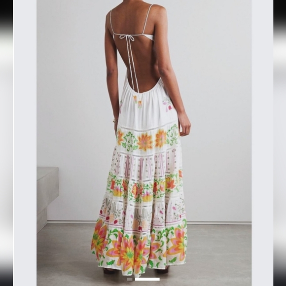 Farm Rio Neon Floral Maxidress - Picture 5 of 5